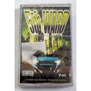 5TH WARD - ORIGINAL MOTION PICTURE SNDTRCK (1999) - HIP HOP‎ CASSETTE - SEALED!